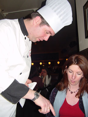 Chef Patrick MacKinnon and wine consultant Shawn Dore, at the Bier Markt; photo by Lucy Saunders